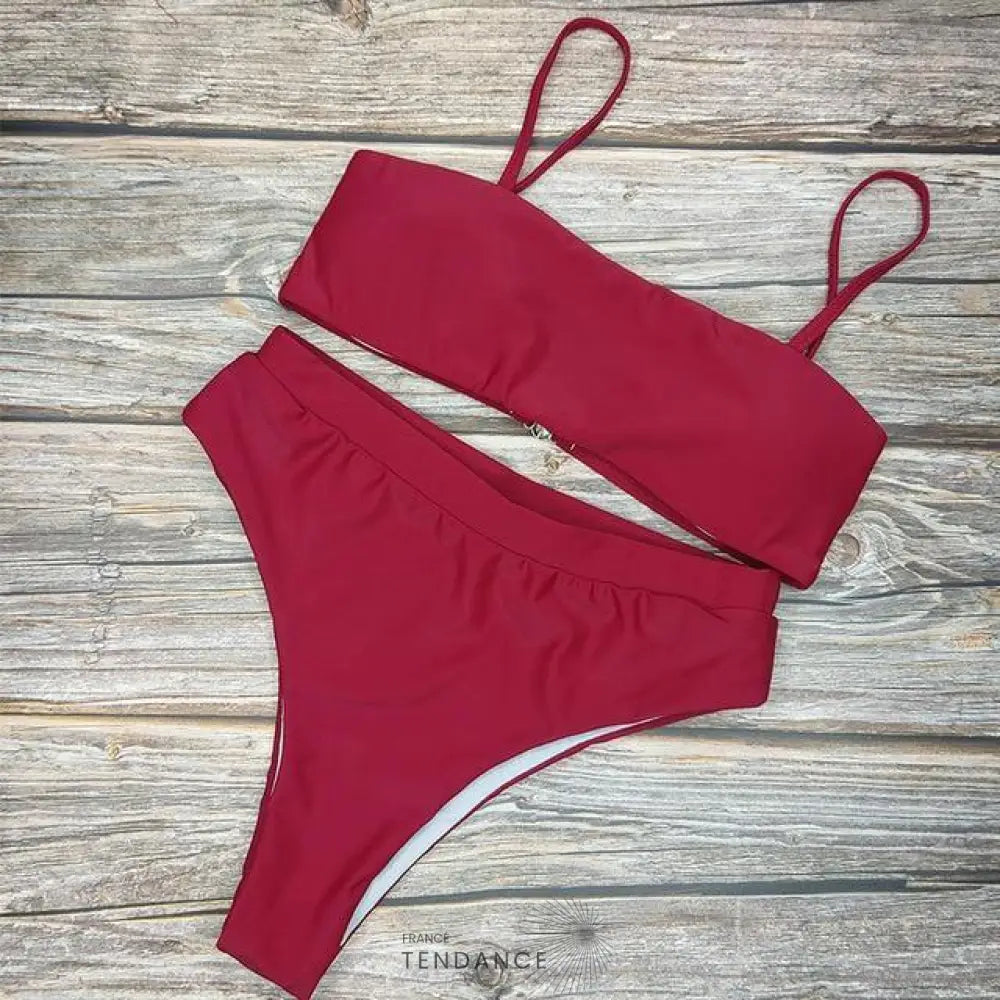 Bikini Stylé Deux Pièces | France-Tendance