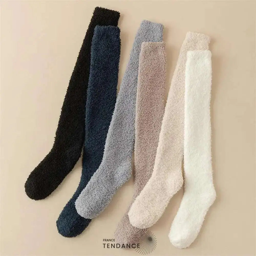 Chaussettes Montantes Chaudes & Sexy En Éponge Chaussettes-Femme