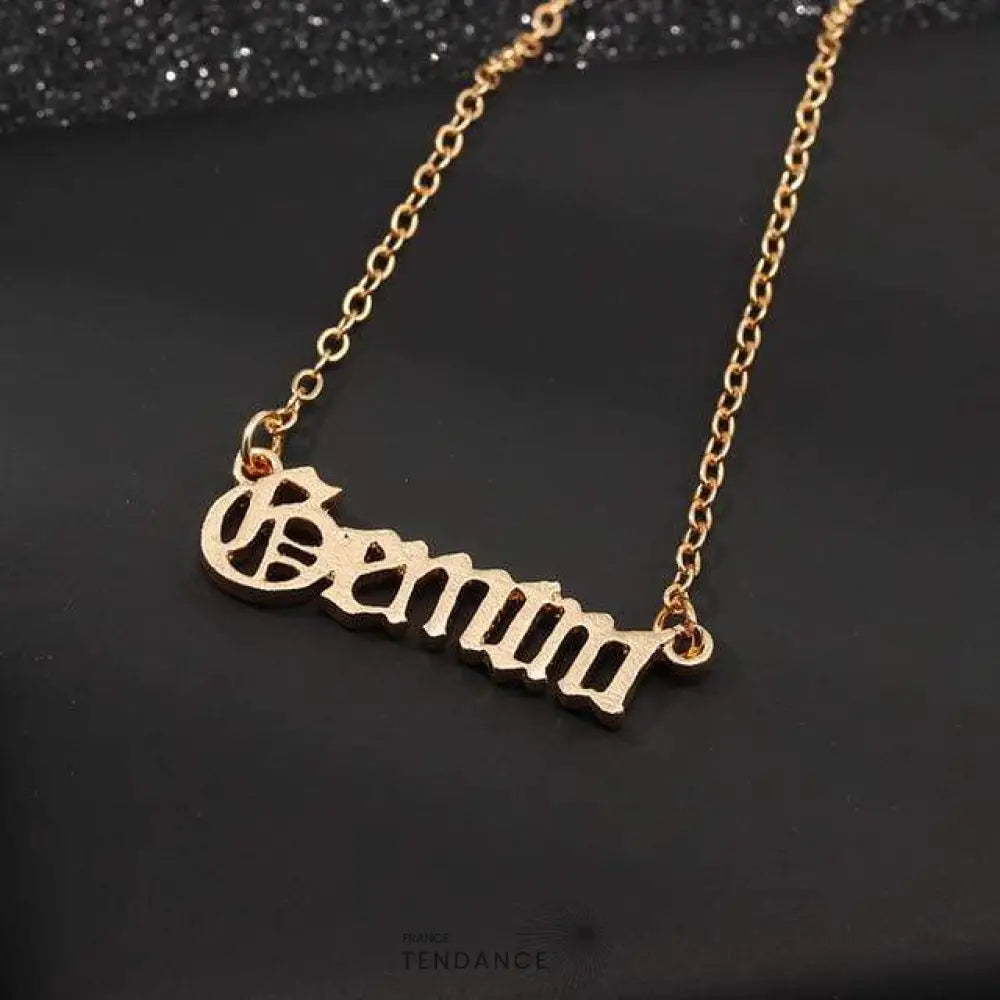 Collier Zodiac Sign | France-Tendance