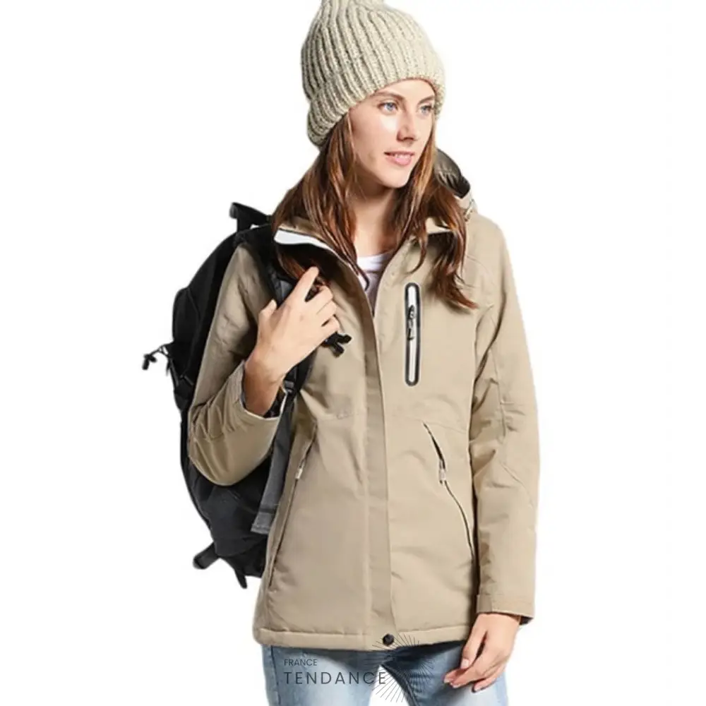 Doudoune Chauffante Unie Avec Manches | Iwarm+™ |
