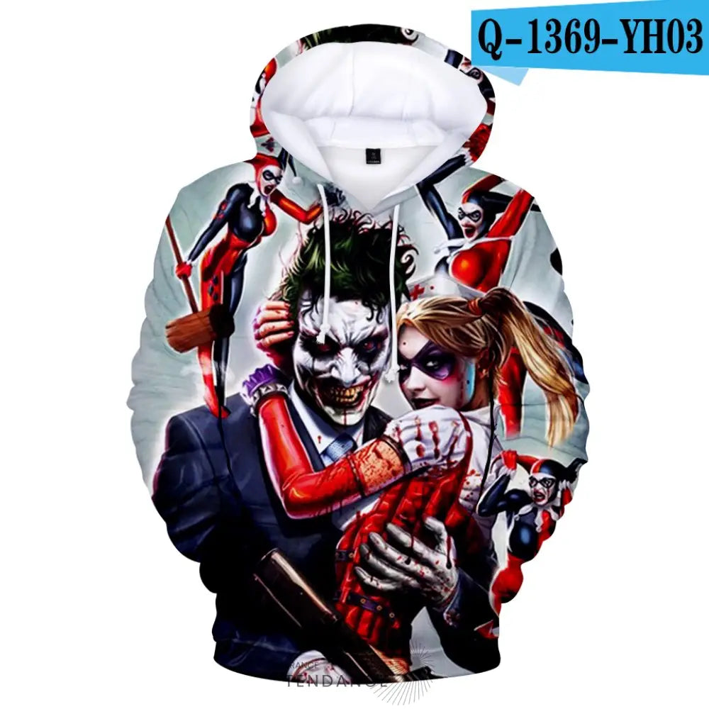 Hoodie Joker Mad-smile™ | France-Tendance
