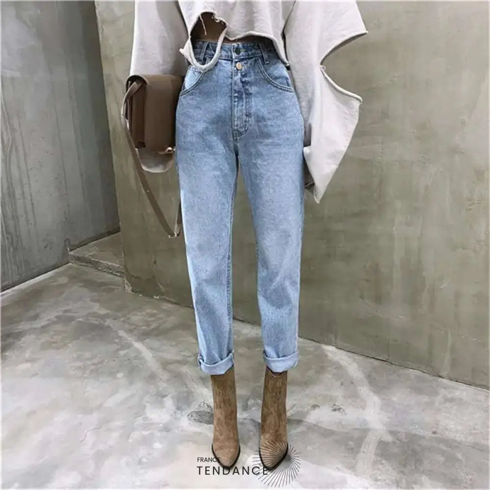 Jean Taille Haute Vintage | France-Tendance