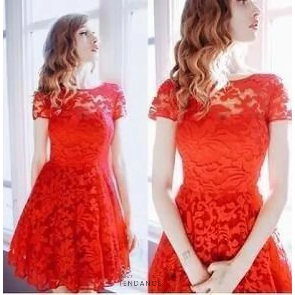 Jolie Robe En Dentelle | France-Tendance