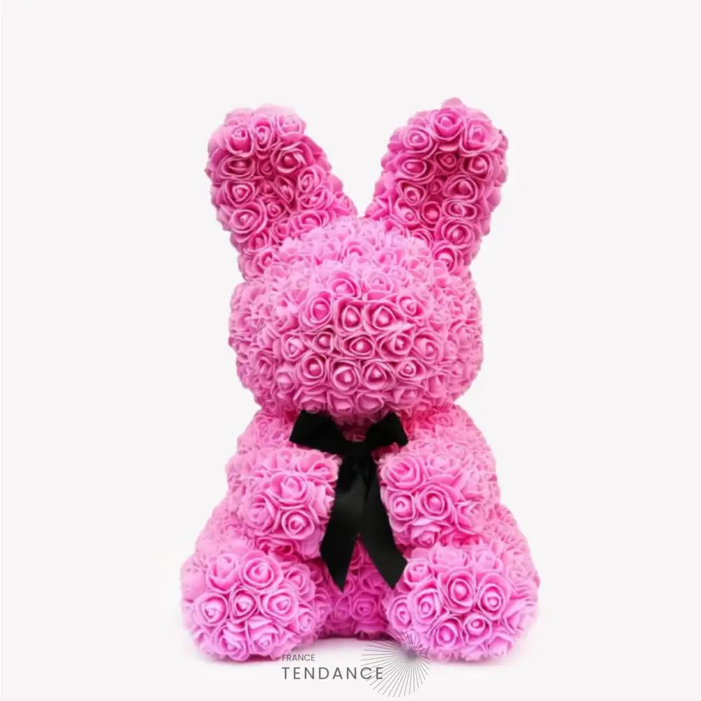 Lapin En Roses Rose | France-Tendance