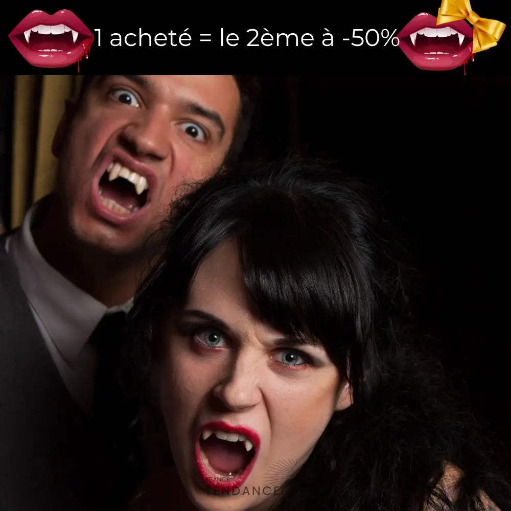 Magic Draculas | Dents De Vampire Rétractables Duo (Le 2Ème À -50%)