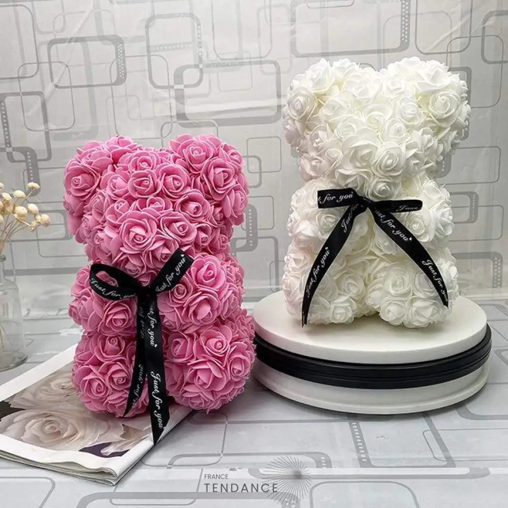 Ourson En Roses Promotion Saint-valentin | France-Tendance