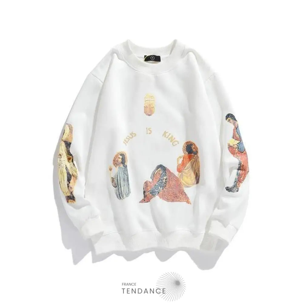 Pull Velouté Imprimé | France-Tendance