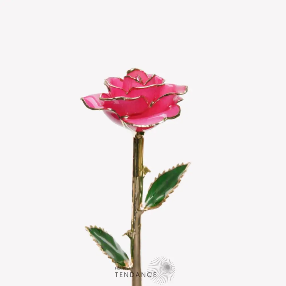 Rose éternelle En Or | France-Tendance