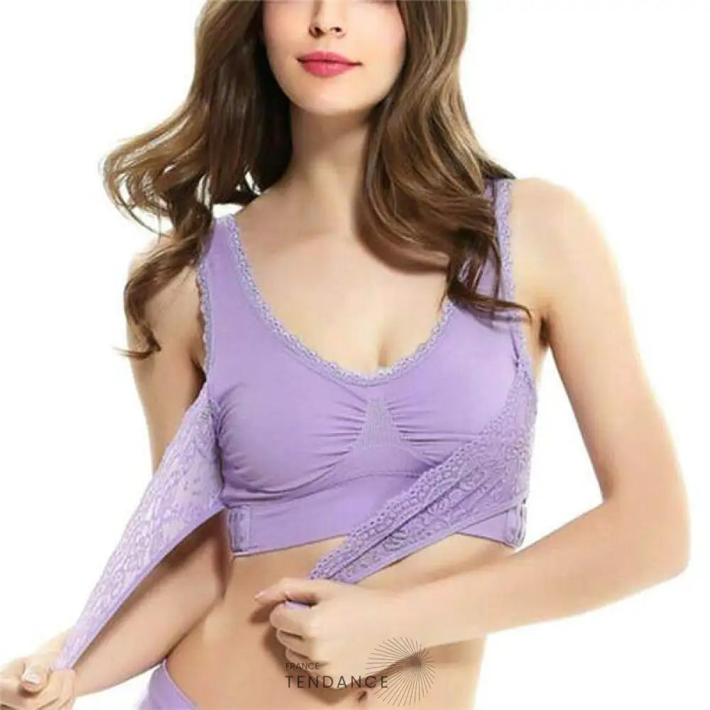 Soutien Gorge En Dentelle | Push Up | Maintient Du Dos |
