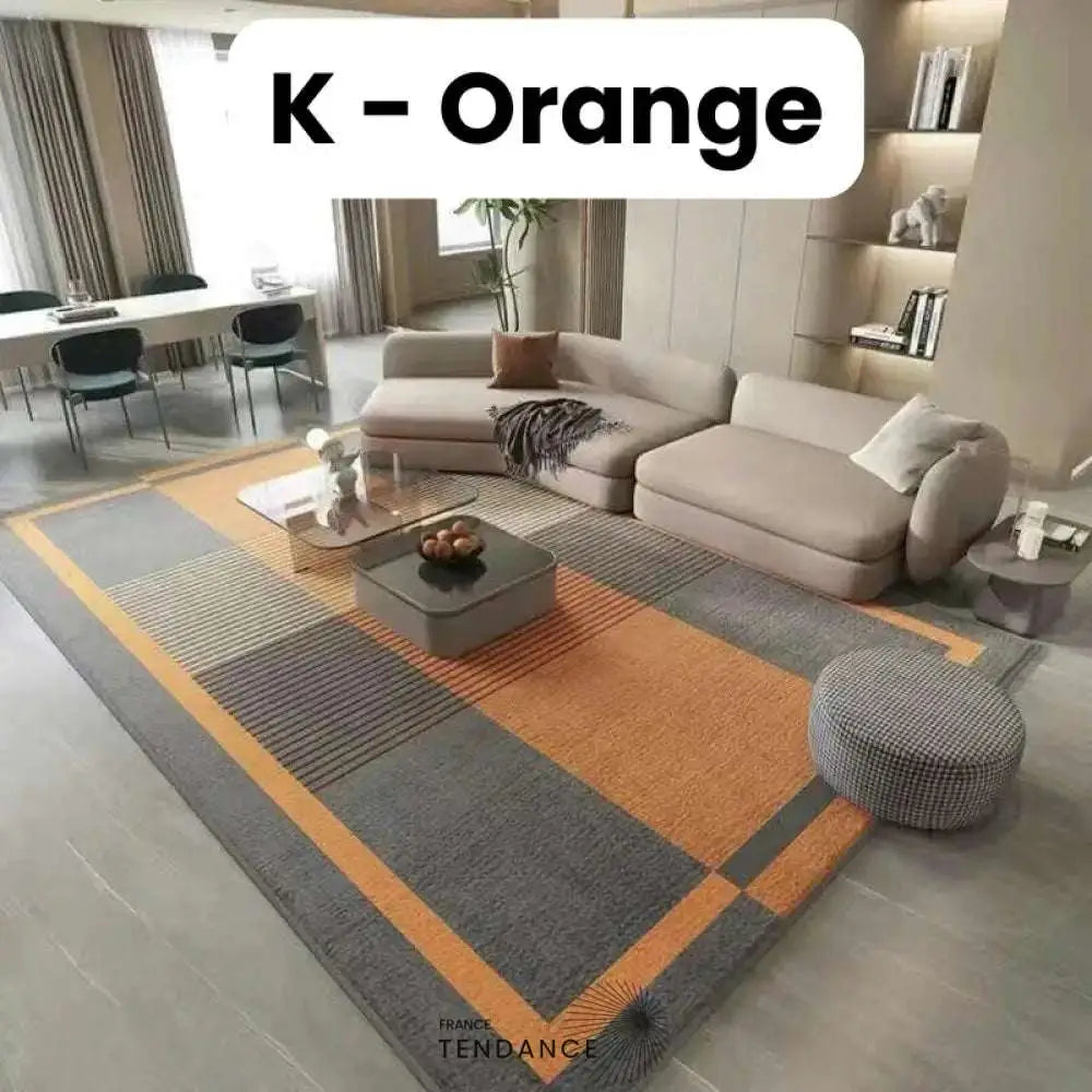Tapis Magique Intachable | Incroyable Mais Vrai! K - Orange / Paillasson (0.4X0.6M) Salon