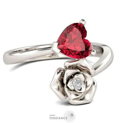 Bague Coeur De Rose éternelle | France-Tendance