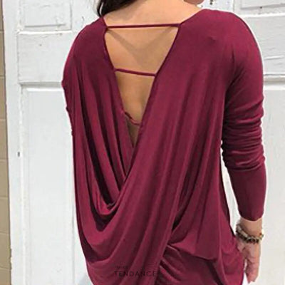Haut Décolleté Dos | France-Tendance
