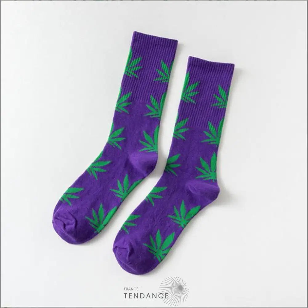 Chaussettes Weed | France-Tendance