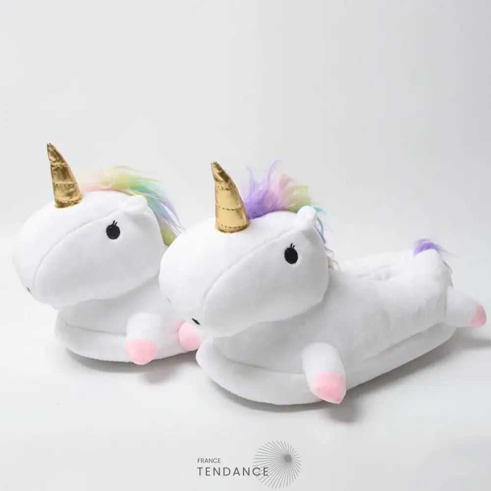 Chaussons Licornes Arc-en-ciel | France-Tendance