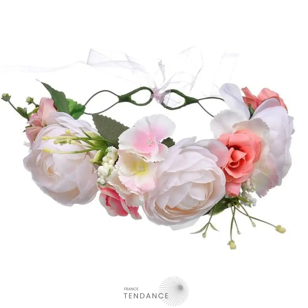 Couronne De Fleurs Stabilisées | France-Tendance