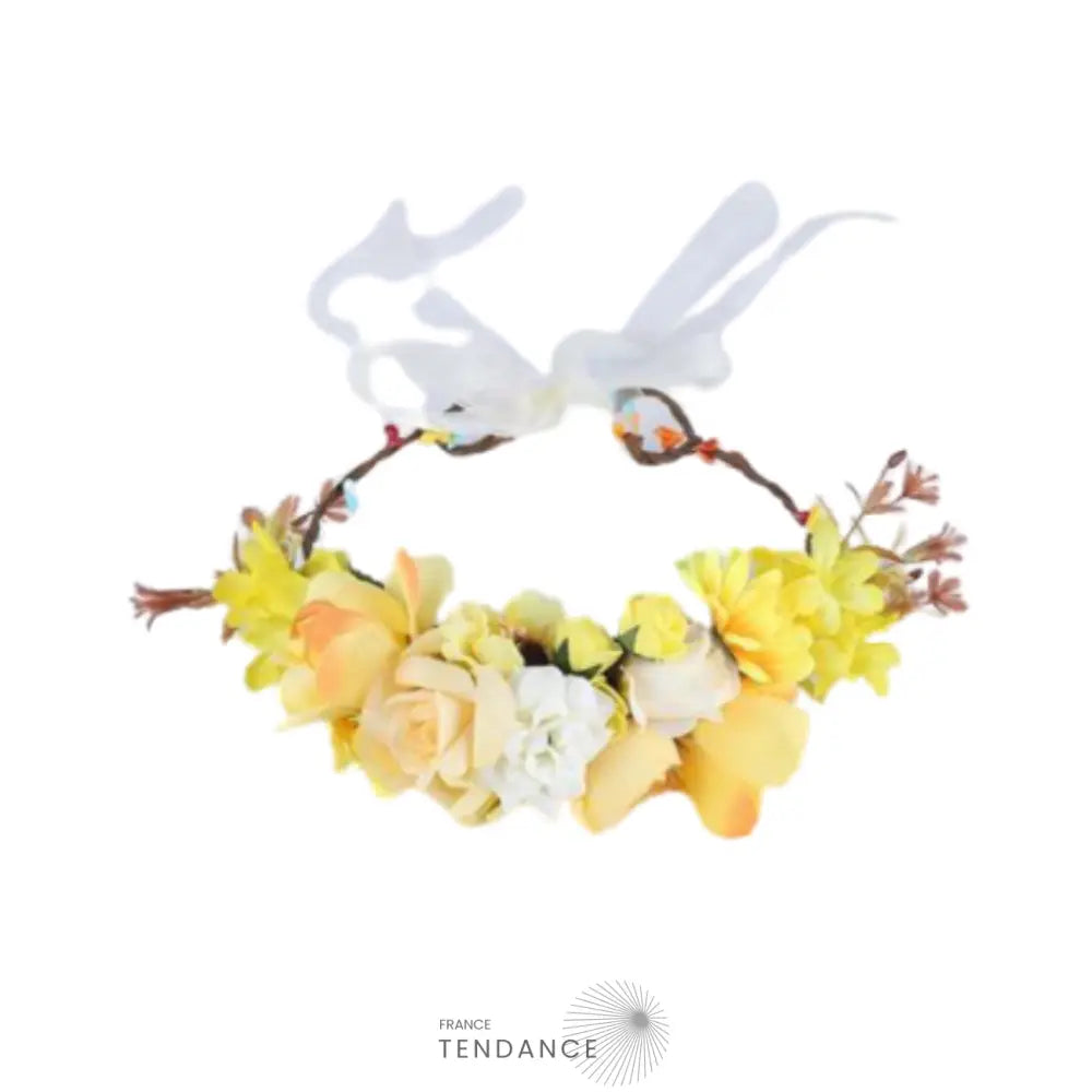 Couronne De Fleurs Pour Tête | France-Tendance