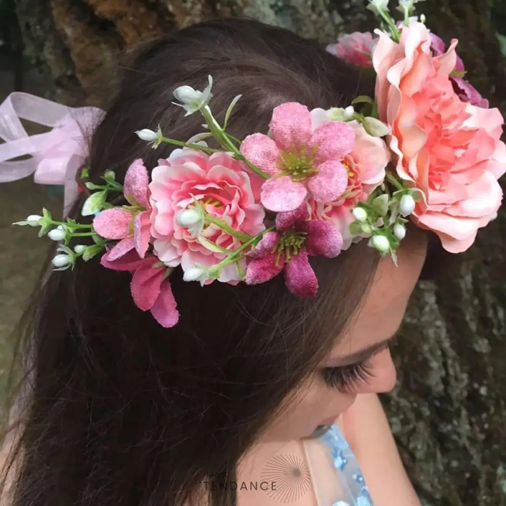 Couronne De Fleurs Et Feuillage | France-Tendance