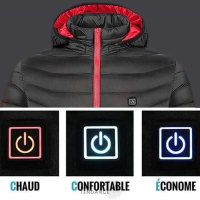 Doudoune Chauffante Avec Manches | Iwarm+™ | France-Tendance