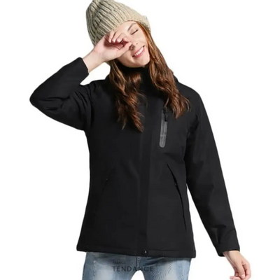 Doudoune Chauffante Unie Avec Manches | Iwarm+™ |