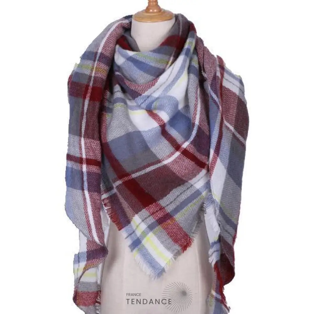 Grande écharpe Jacary à Motifs | France-Tendance