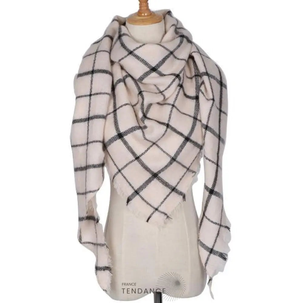 Grande écharpe Jacary à Motifs | France-Tendance