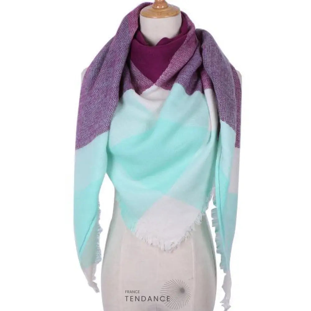 Grande écharpe Jacary à Motifs | France-Tendance