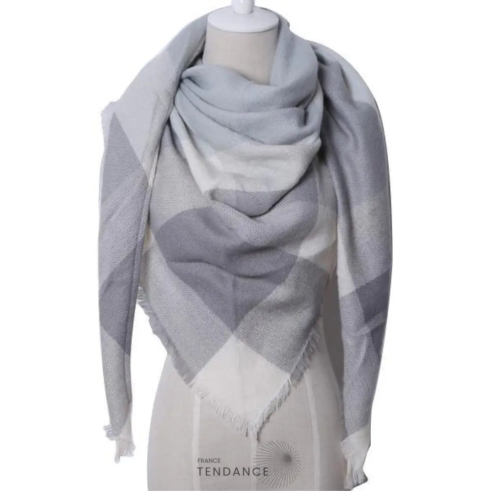 Grande écharpe Jacary à Motifs | France-Tendance