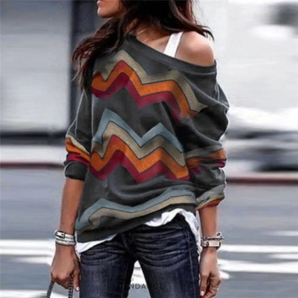 Haut Zigzag Coloré | France-Tendance