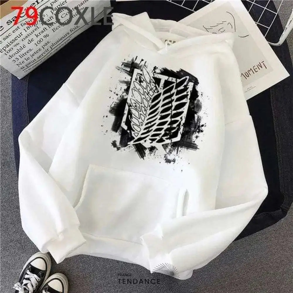 Hoodie Attaque Des Titans | France-Tendance