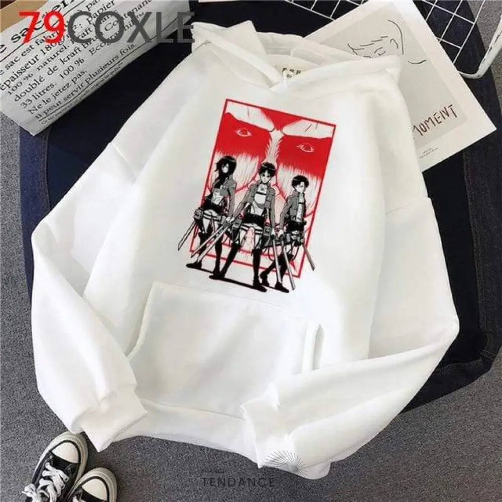 Hoodie Attaque Des Titans | France-Tendance