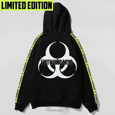 Hoodie Biohazard x Réfléchissant [limited] | France-Tendance