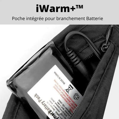 Gants électriques Chauffants Iwarm+™ | Double Batterie