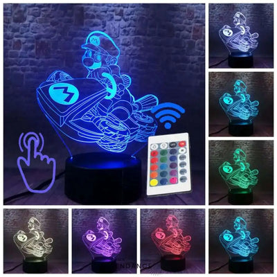 Lampe 3d Mario / Kart | France-Tendance