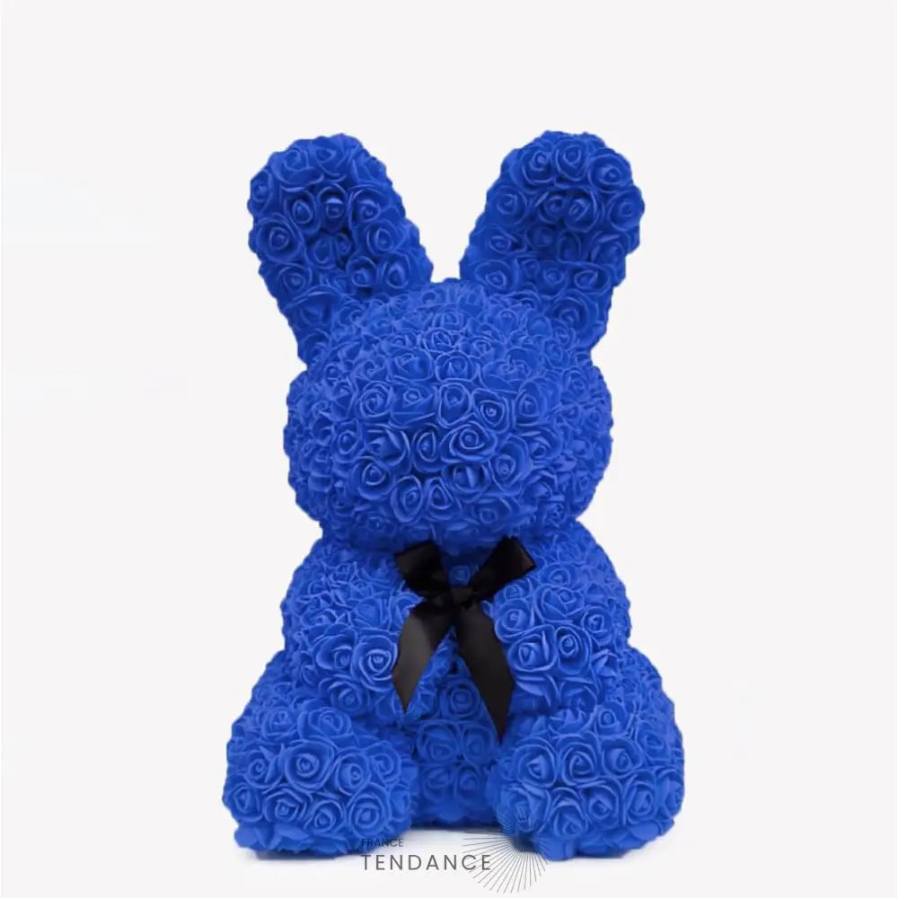 Lapin En Roses Bleu | France-Tendance