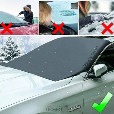 Magnetic-givre™ | Couverture Anti-givre Aimantée 3-en-1 |