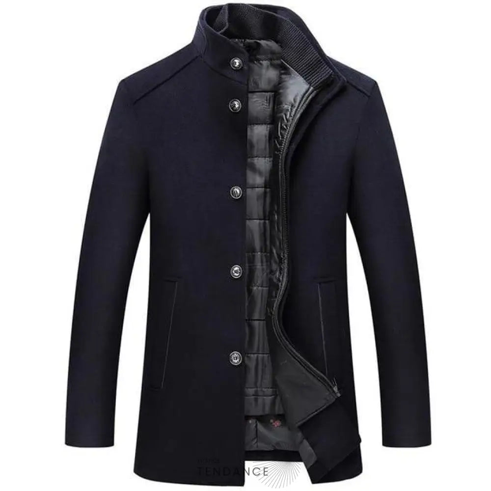 Manteau Coupe-vent En Laine | France-Tendance