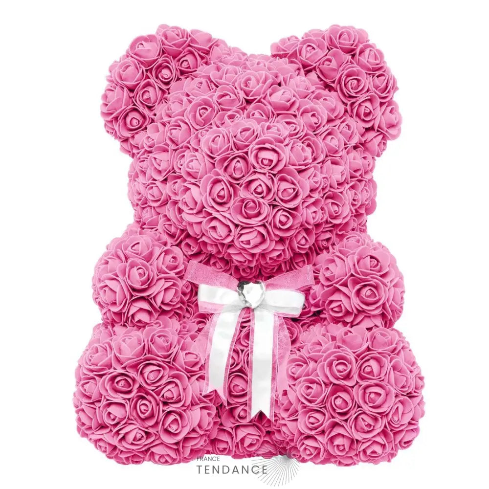 Ourson Xl En Roses éternelles | France-Tendance