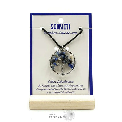Pendentif Lithothérapie arbre De Vie Ou sphère |