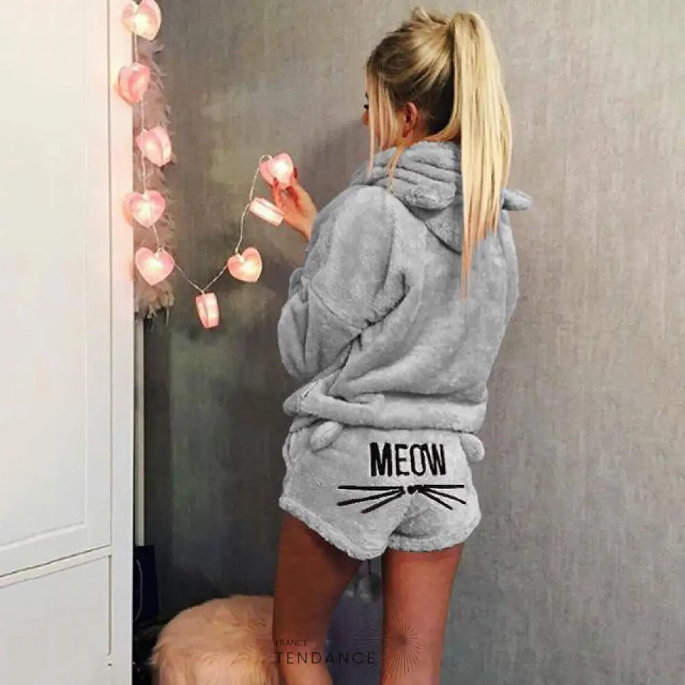 Pyjama Deux-pièces Meow | France-Tendance