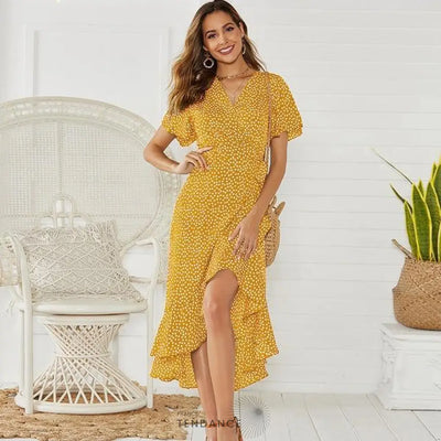 Robe Longue Imprimée | France-Tendance