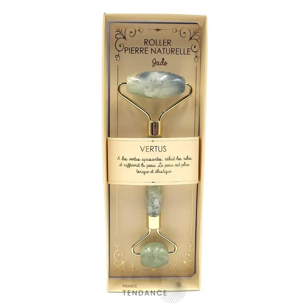 Rouleau Visage Double-embout En Pierre Naturelle |