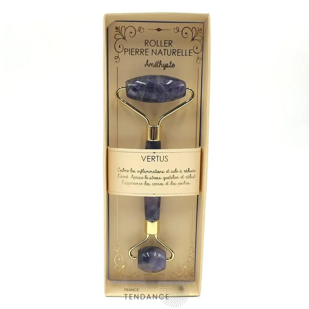 Rouleau Visage Double-embout En Pierre Naturelle |