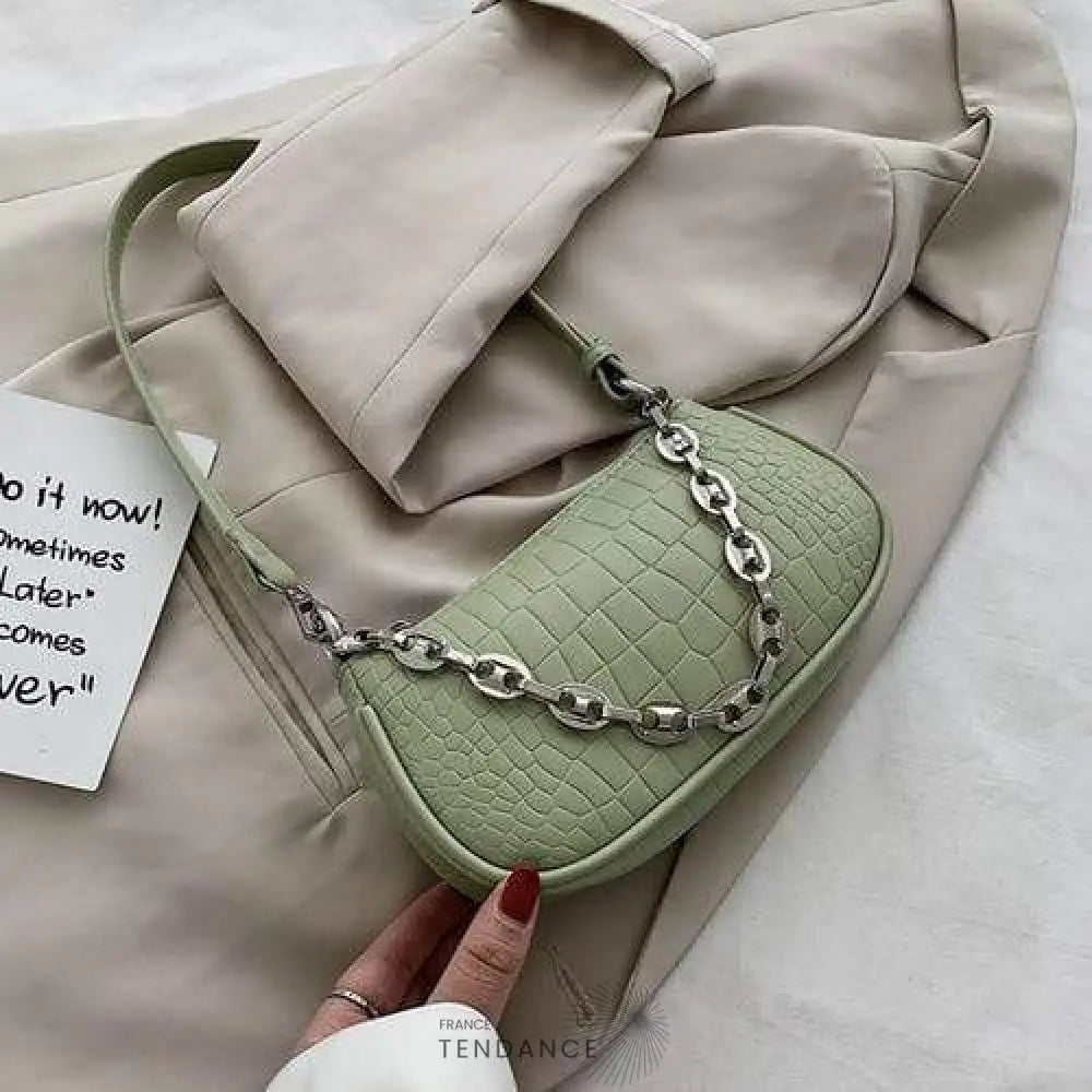 Sac Croco Chains | France-Tendance