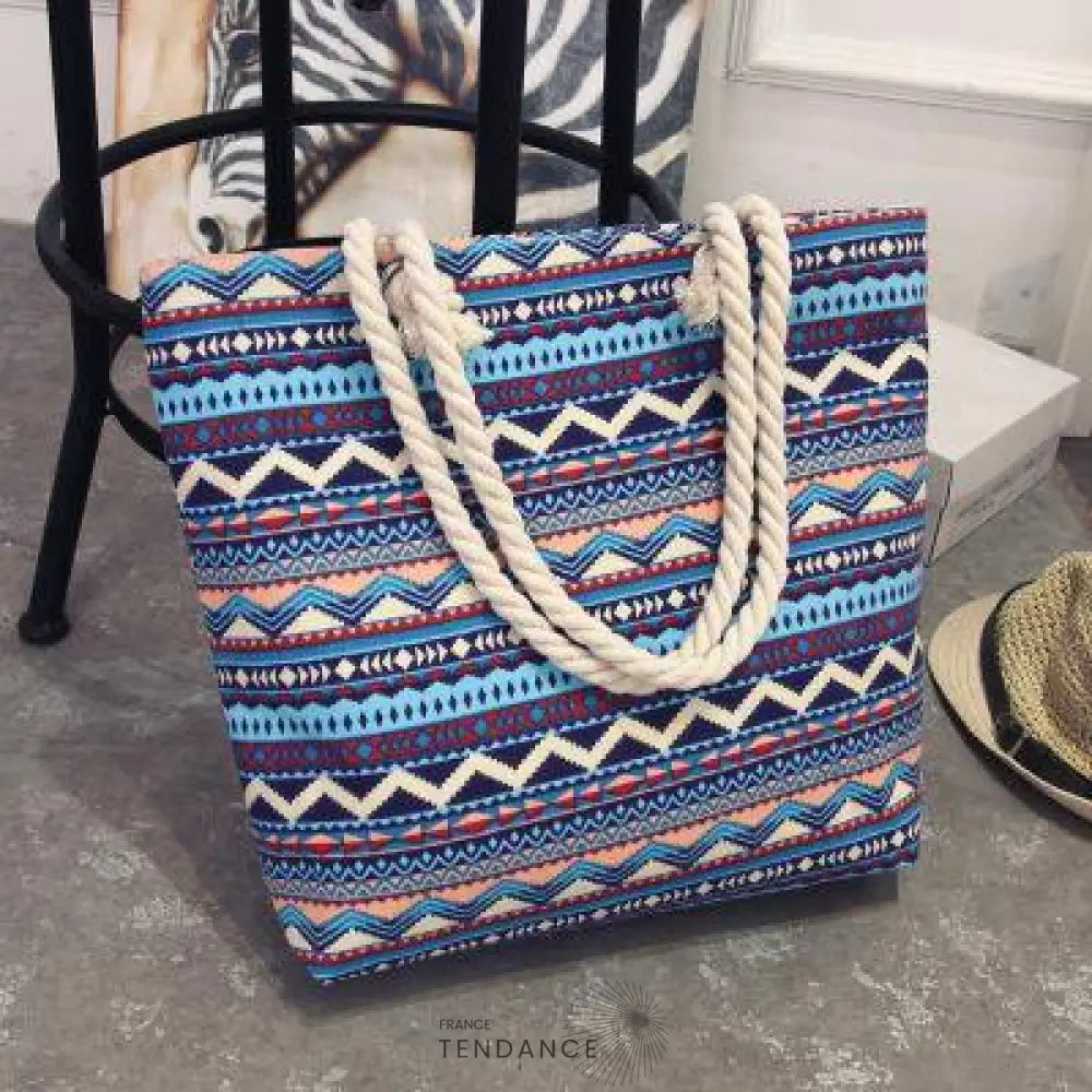 Sac De Plage Fourre-tout Imprimé | France-Tendance