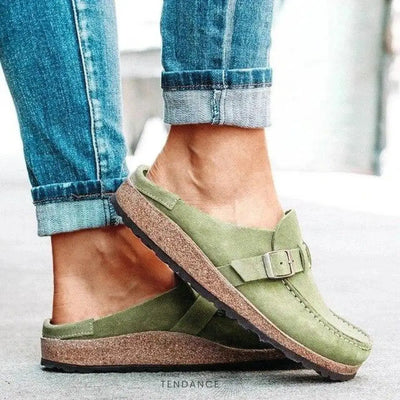 Sandales Plates à Boucles | France-Tendance