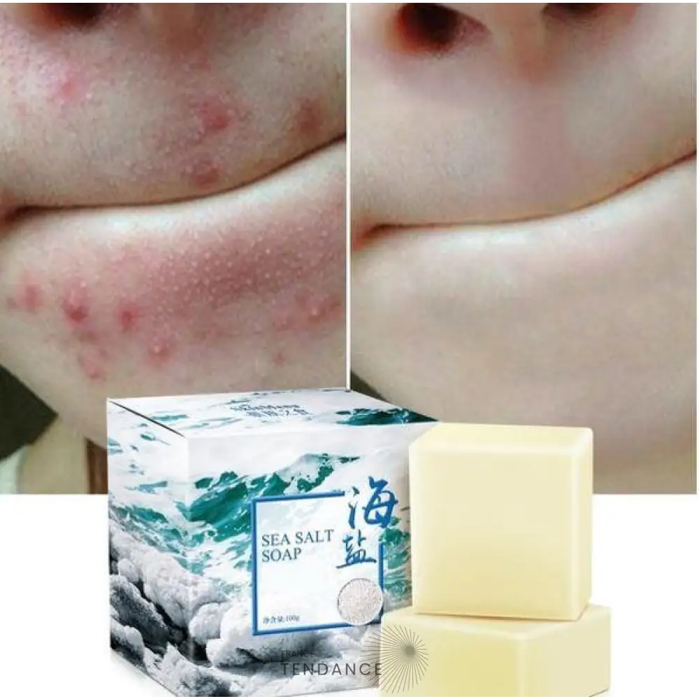 Savon Sel De Mer - Traitement Acné | France-Tendance