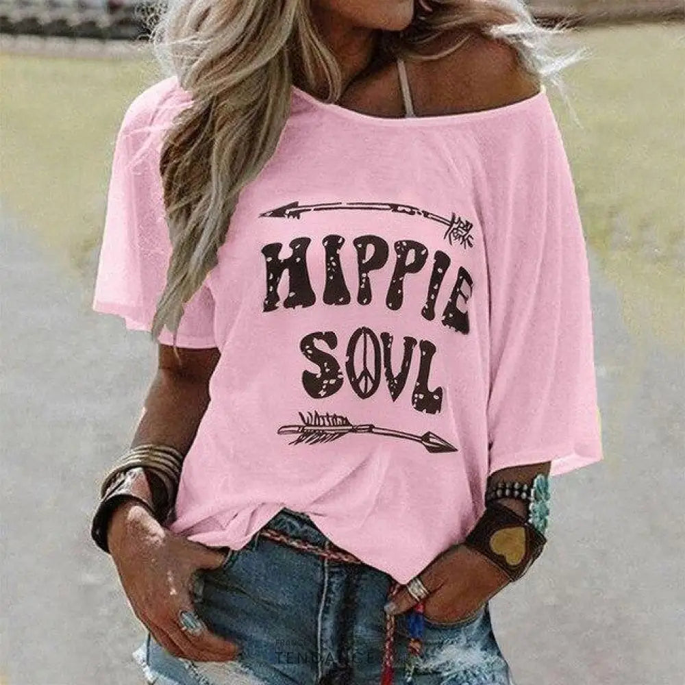 T-shirt Hippie Décontracté | France-Tendance