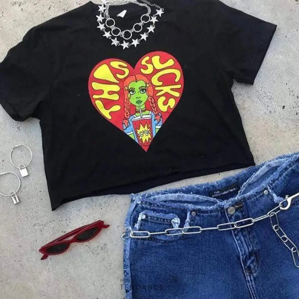T-shirt Sucks | France-Tendance