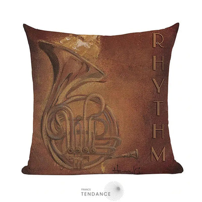 Taie De Coussin Décorative 45x45 - Série Musique |