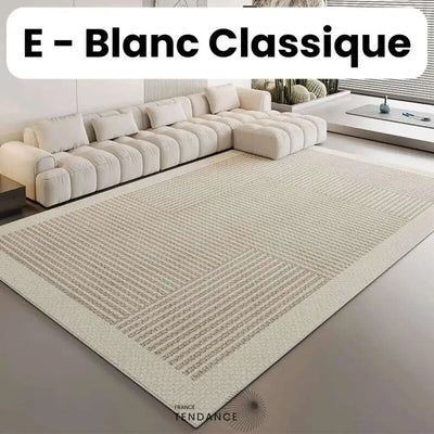 Tapis Magique Intachable | Incroyable Mais Vrai! E - Blanc Classique / Paillasson (0.4X0.6M) Salon